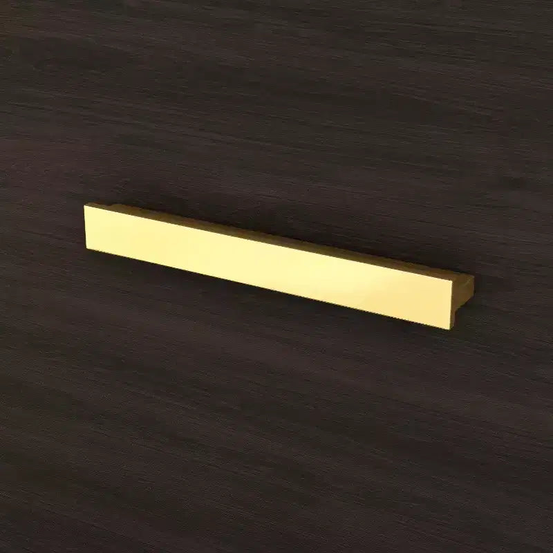 Hitow Armoire de rangement double tiroir avec portes miroir et zones de rangement