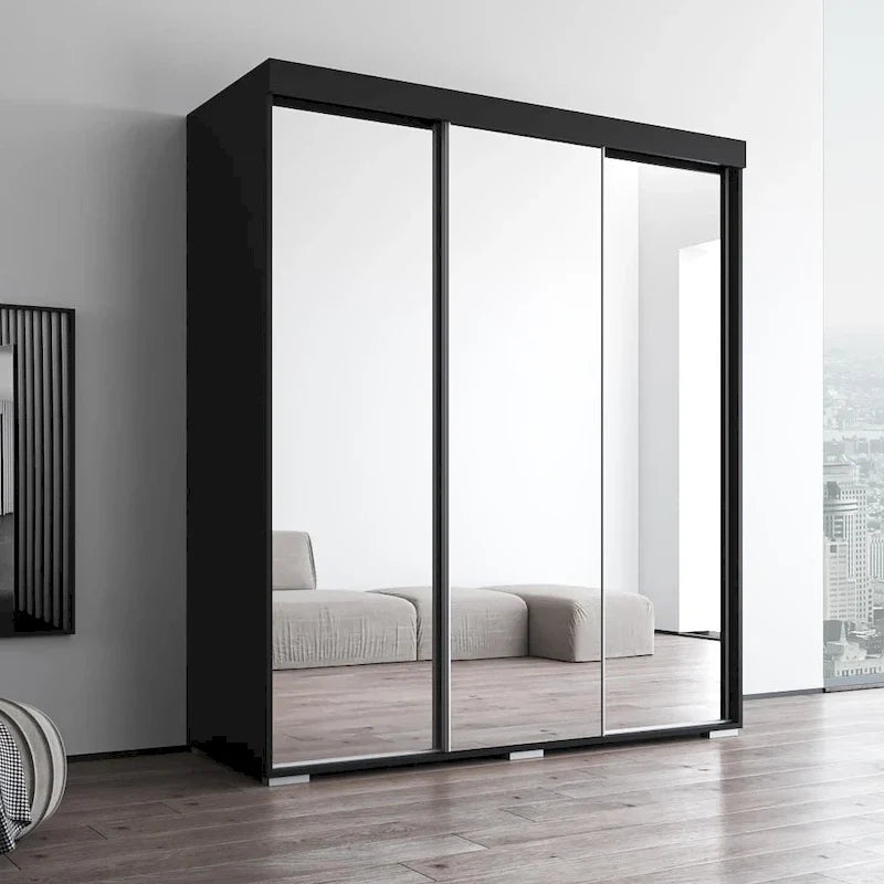 Armoire 3 Portes Miroir Strick & Bolton Suger
