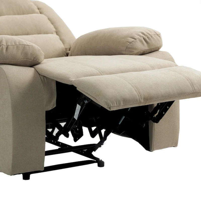 Fauteuil inclinable manuel classique et traditionnel, ensemble de 2