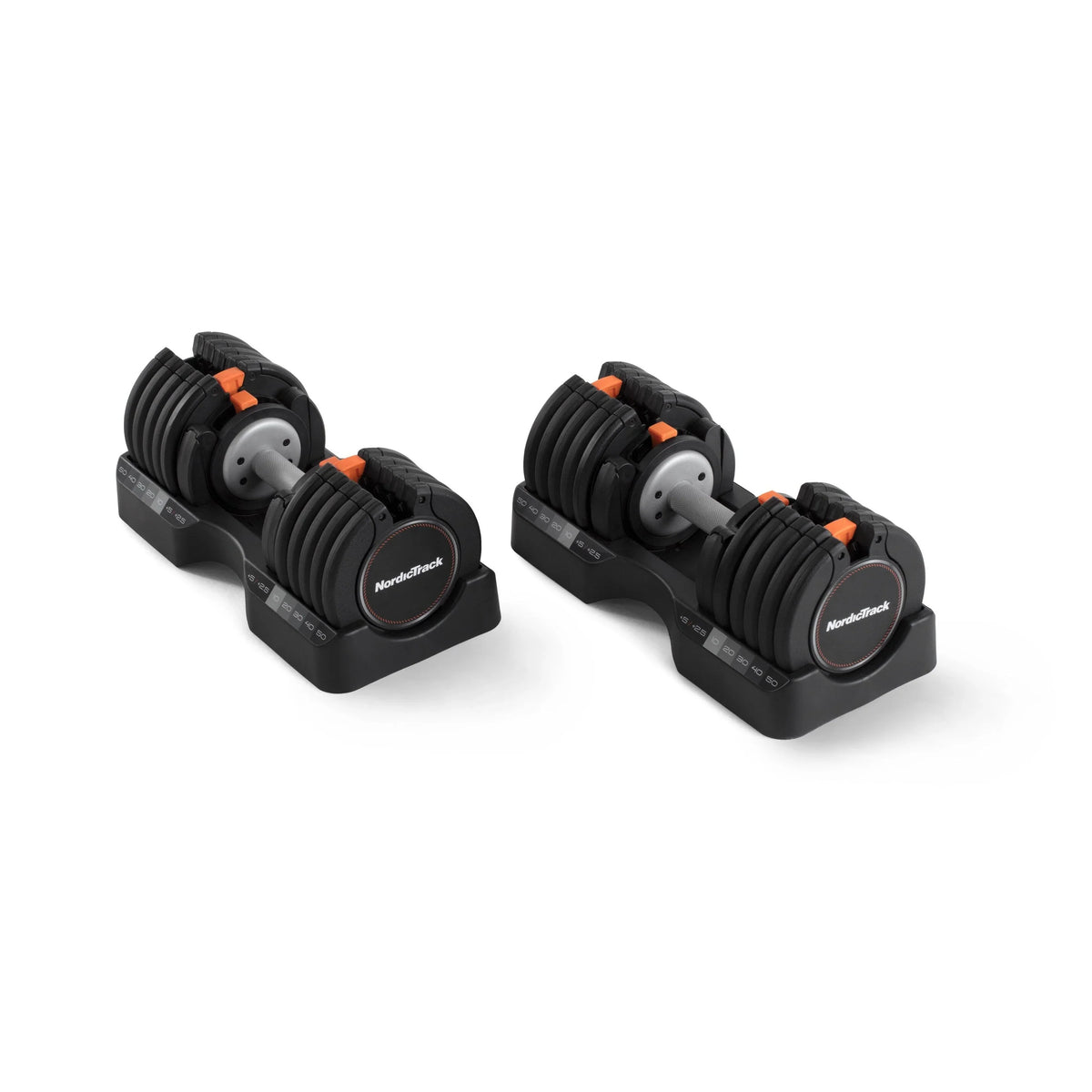 Ensemble d'haltères ajustables NordicTrack de 25 kg (55 lb)