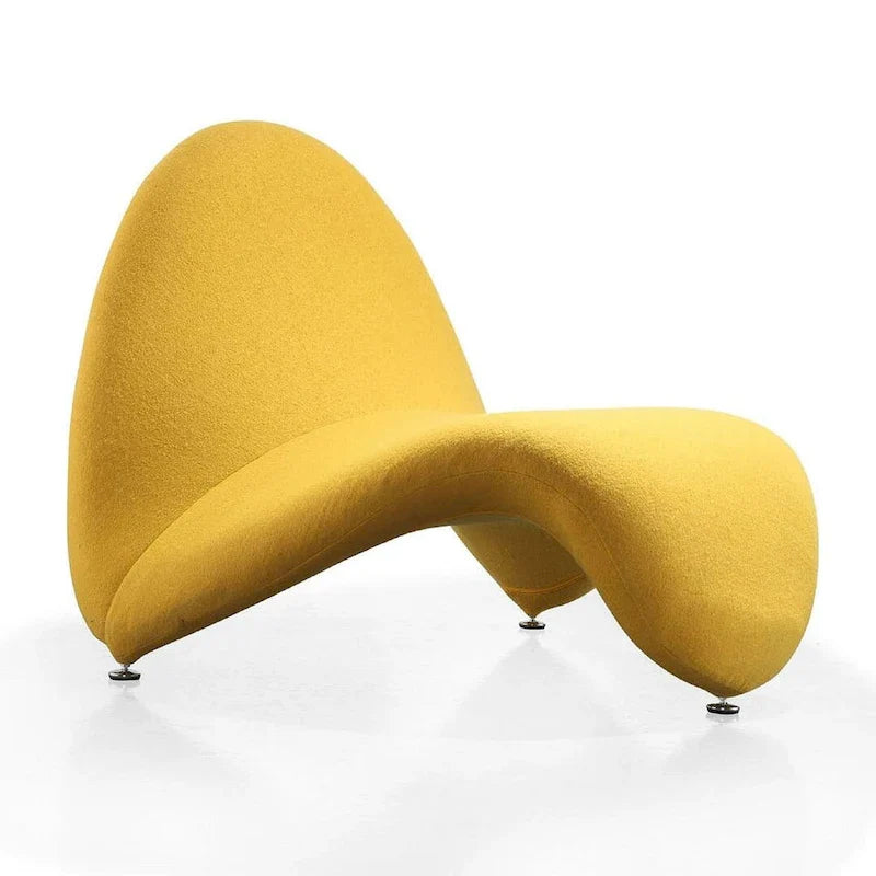 Fauteuil d'appoint en mélange de laine