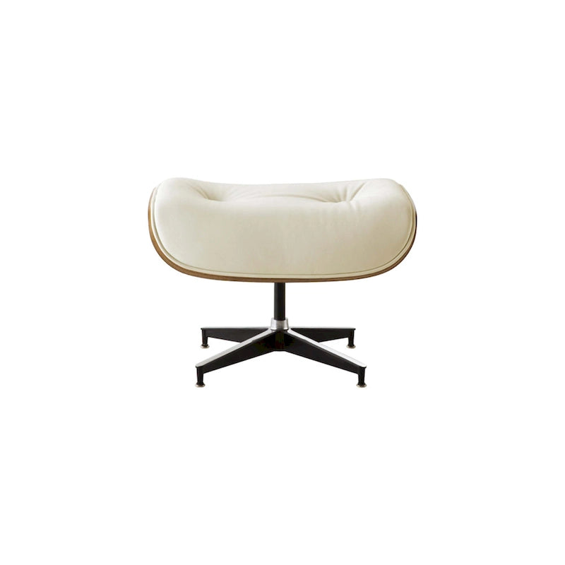 Fauteuil inclinable en cuir de style Mid-Century Modern