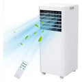 Climatiseur portable 8 000 BTU - 3-en-1 : refroidissement, déshumidificateur et ventilateur pour 32,5 m² avec mode nuit et garantie d'un an