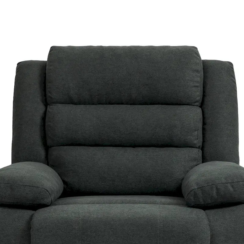 Fauteuil inclinable manuel classique et traditionnel, ensemble de 2