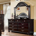 Commode et miroir traditionnels 2 pièces à 9 tiroirs Vame par Furniture of America