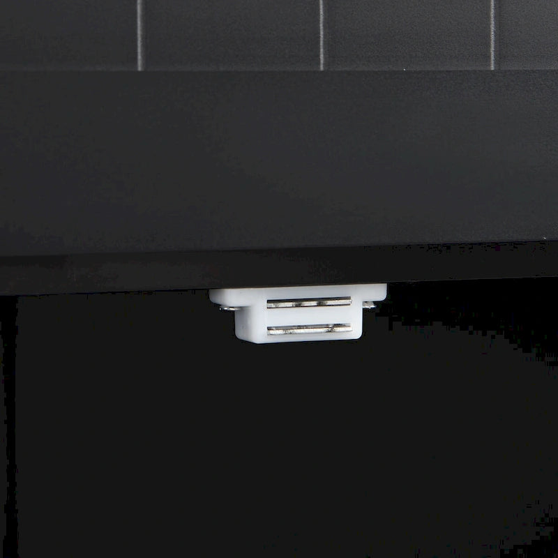 Ensemble d'îlot de cuisine TOPMAX avec abattant et 2 tabourets, ensemble de table à manger avec étagère réglable, tiroirs et porte-serviettes