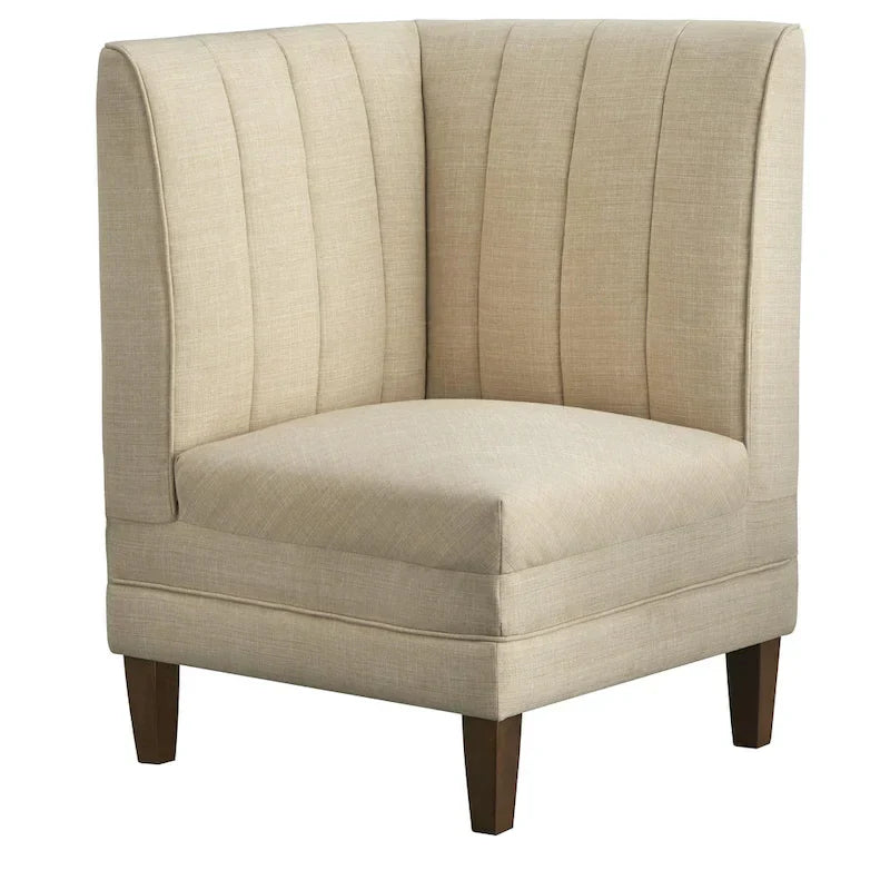 Ensemble de banquette rembourrée 3 pièces Lifestorey Kerrington à dossier capitonné