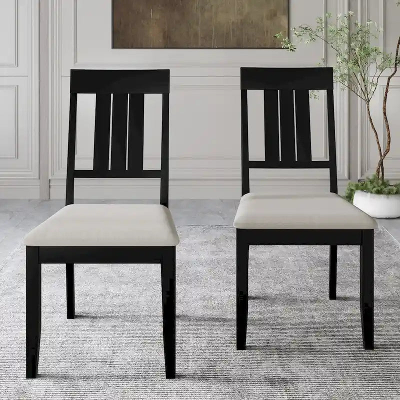 Ensemble de salle à manger classique 7 pièces en bois CraftPorch