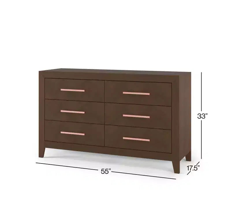 Ensemble de chambre de bébé 3 pièces Child Craft Kieran comprenant un lit de bébé convertible 4-en-1, une commode double et une commode