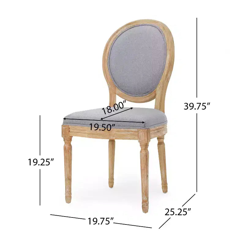 Lot de 2 chaises de salle à manger Phinnaeus - Christopher Knight Home