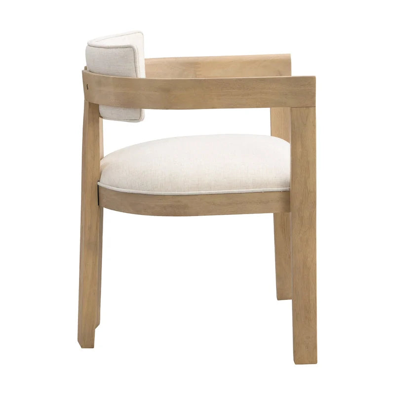 Chaise de salle à manger moderne sophistiquée Conrad avec accoudoirs par Christopher Knight Home